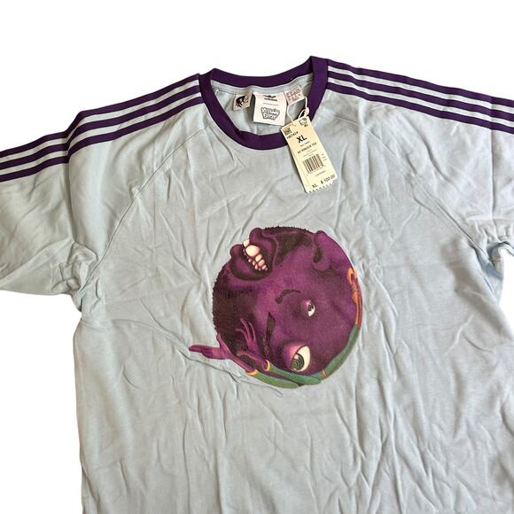 Kerwin Frost Adidas Ringer Tee Shirt Mens XL NWT - Picture 2 of 6